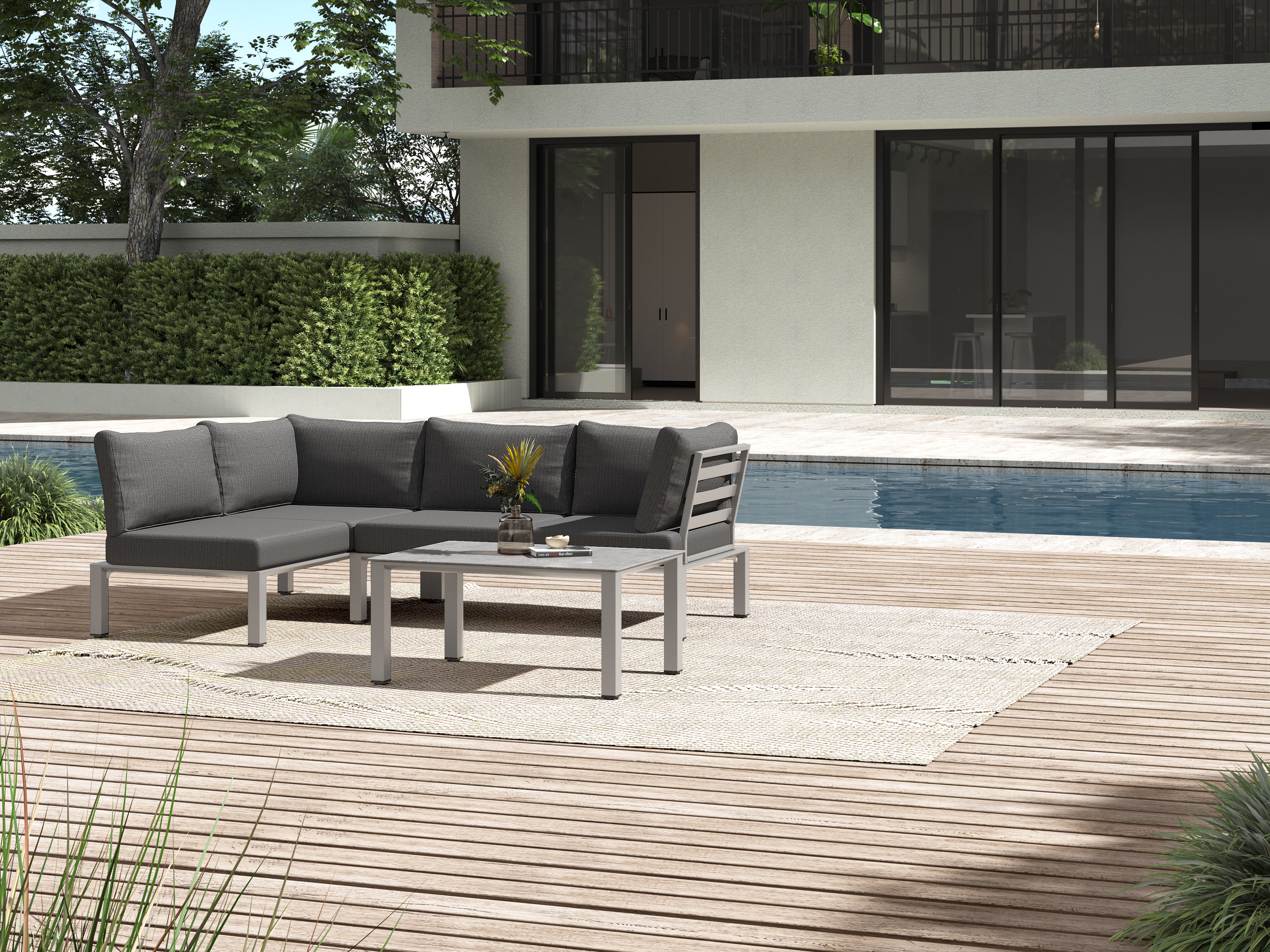 WIDOO Lounge Set Silver