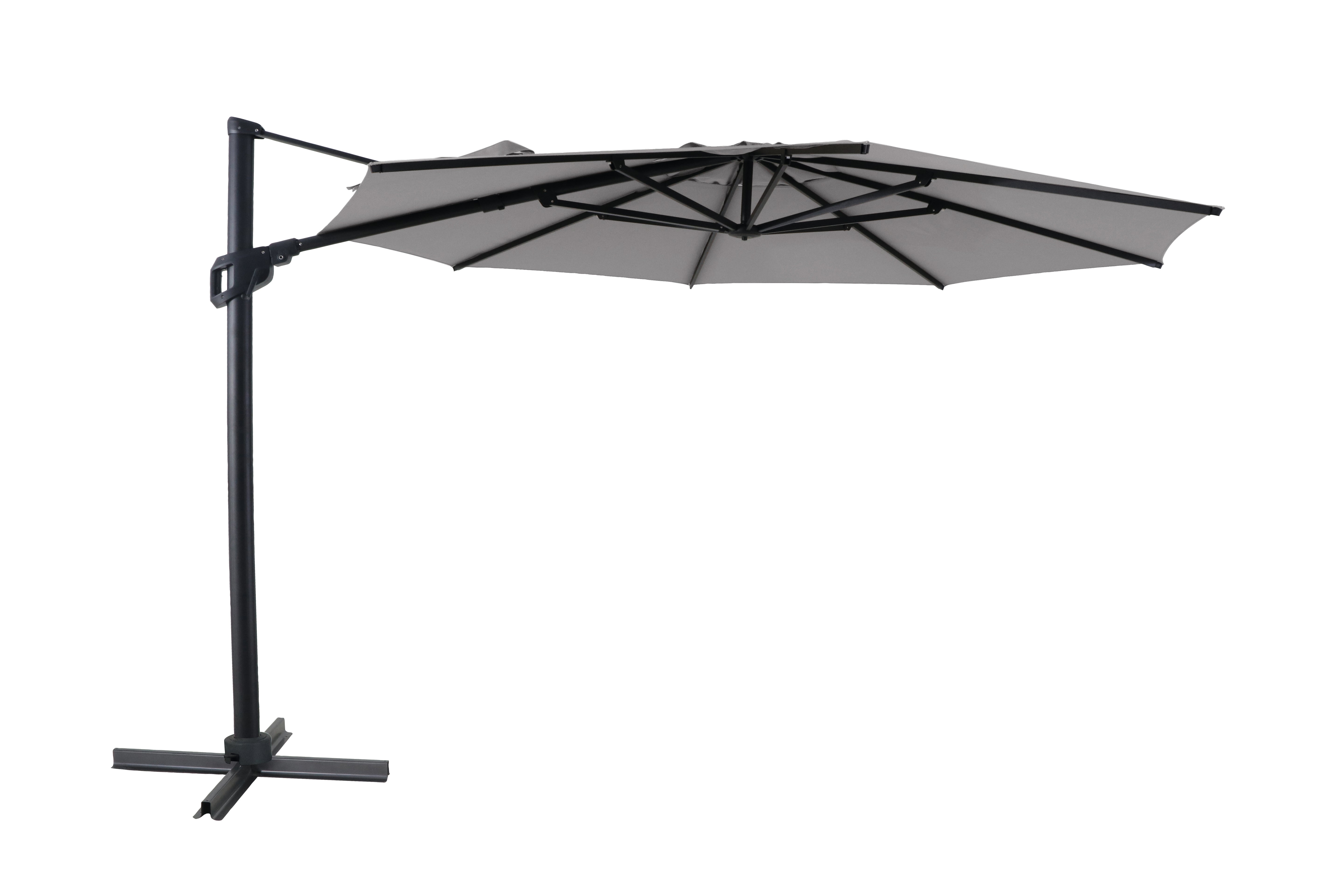 BAROS Round Hanging Umbrella (Anthracite)