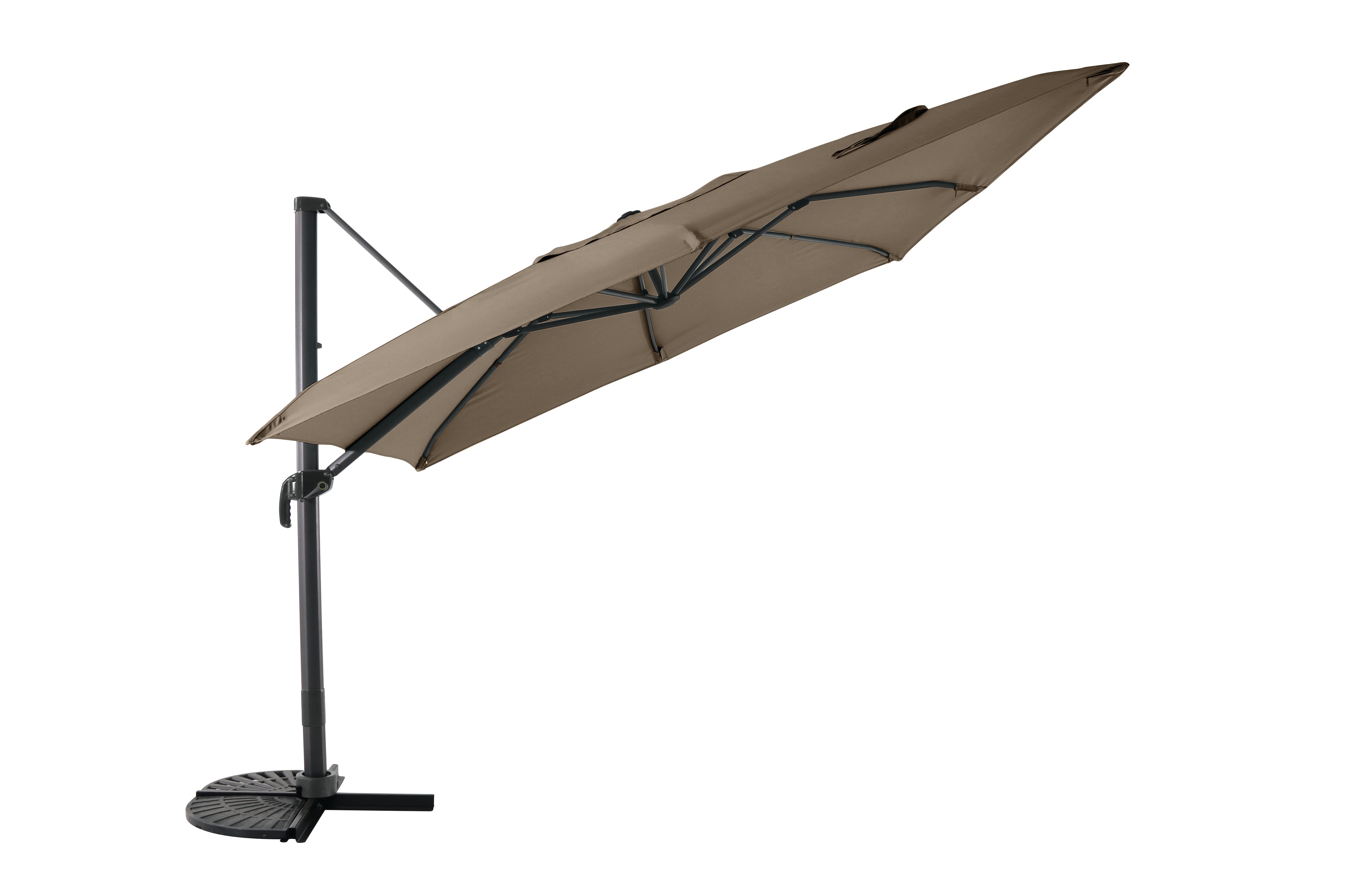NAXOS Hanging Parasol (Taupe)