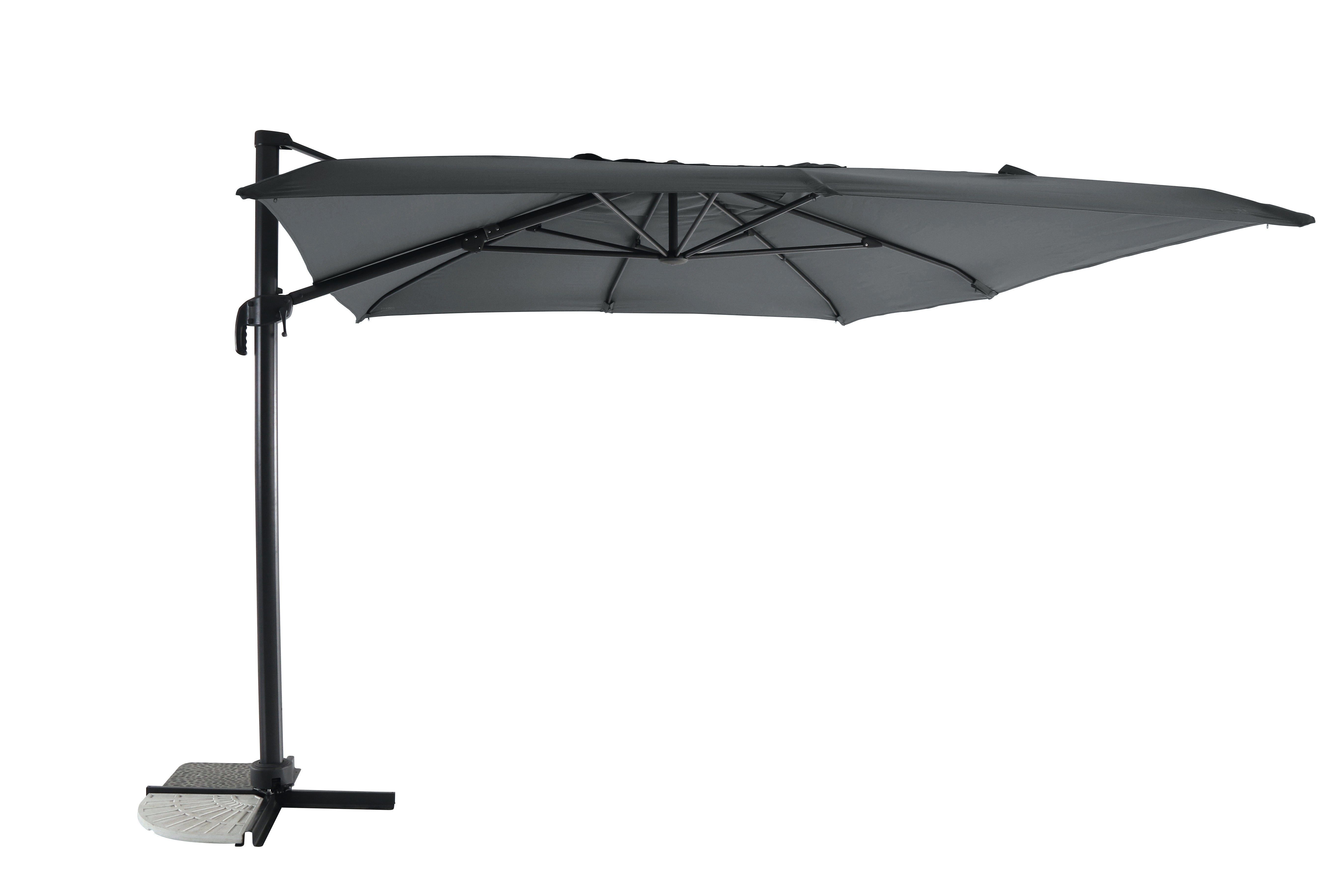 NAXOS Hanging Parasol (Anthracite)