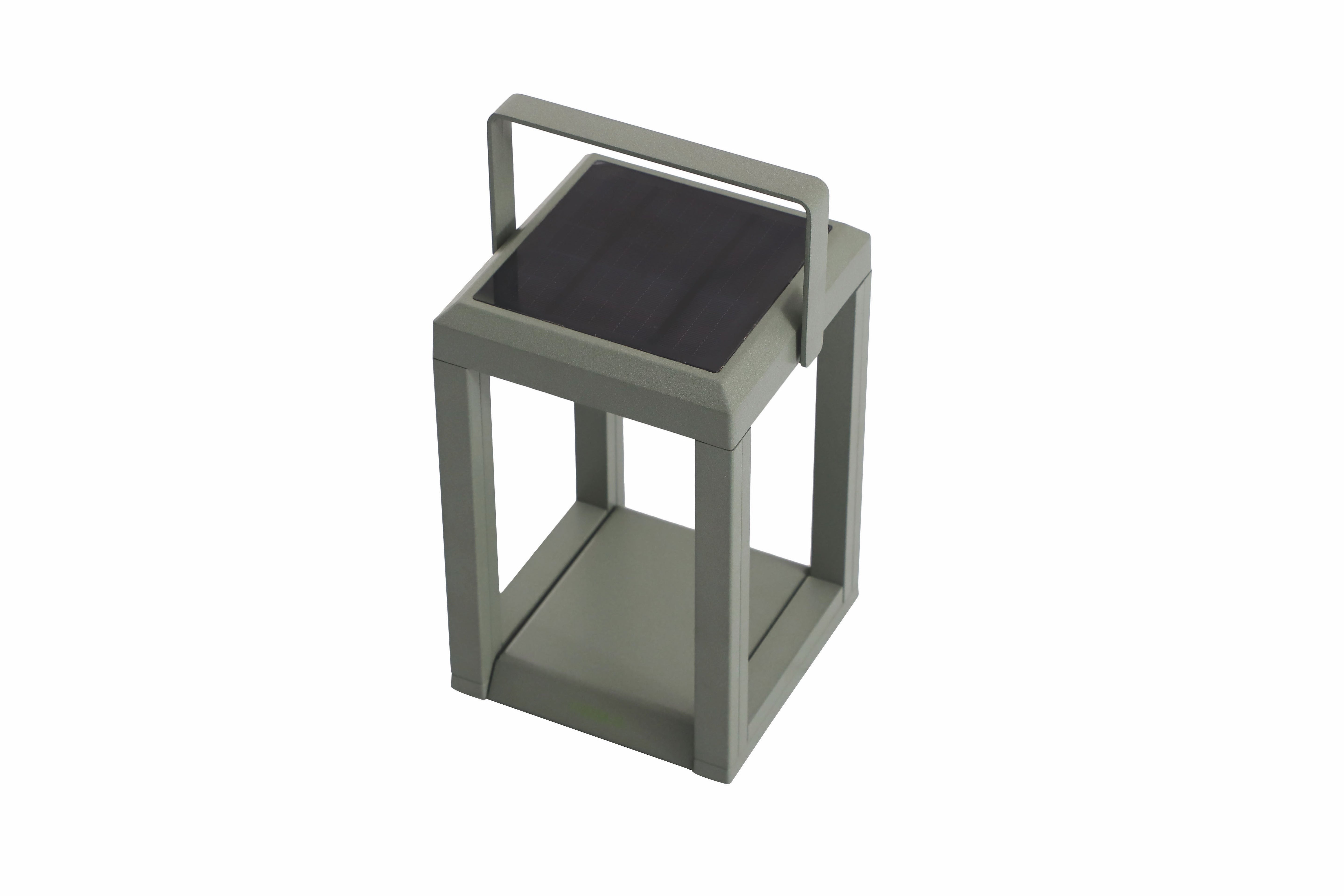 LANTERNO Wooden Grey