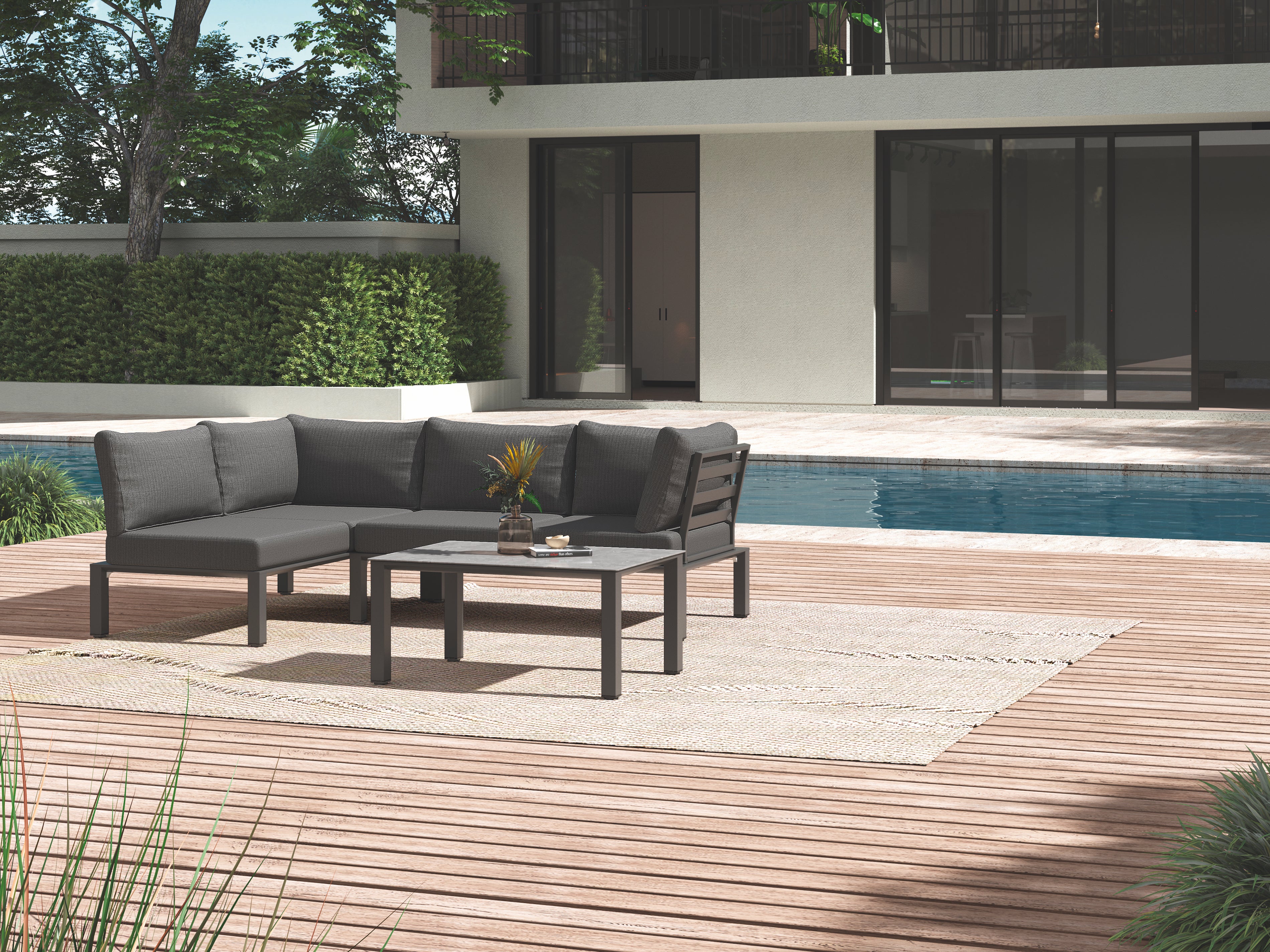 WIDOO Lounge Set Iron Grey