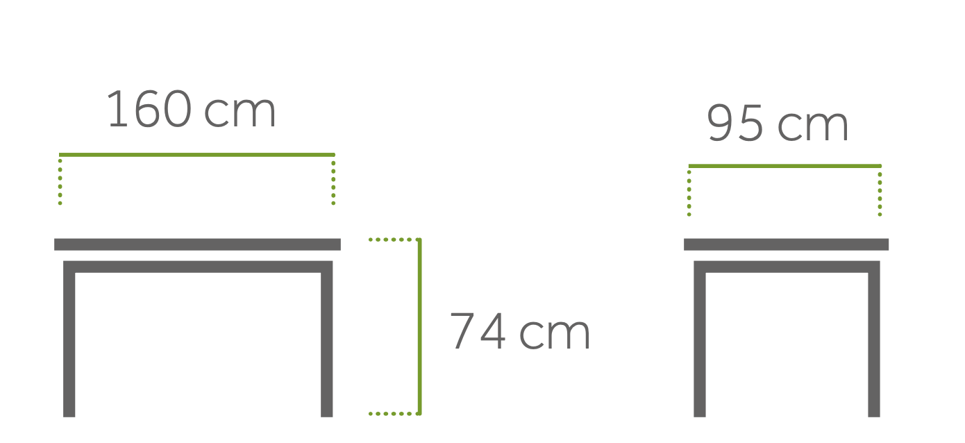 ALUTAPO Aluminium Table
