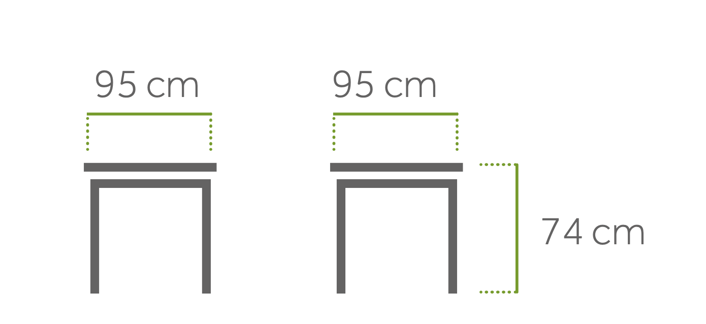 ALUTAPO Aluminium Table, Anthracite/Silver